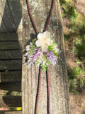 The Prairie Blossom bolo | faux floral bolo | Country jewelry | Bluegrass | Simple life